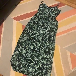 Tropical Summer light maxi dress